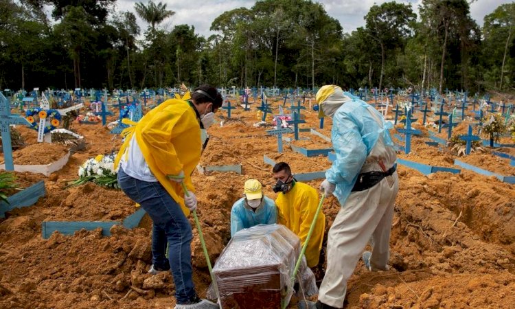 Brasil passa de 8 milhões de casos de Covid-19 e tem a maior média móvel de mortes dos últimos 128 dias