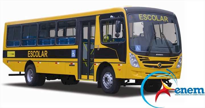Prefeitura disponibilizará transporte para alunos em prova do ENEM