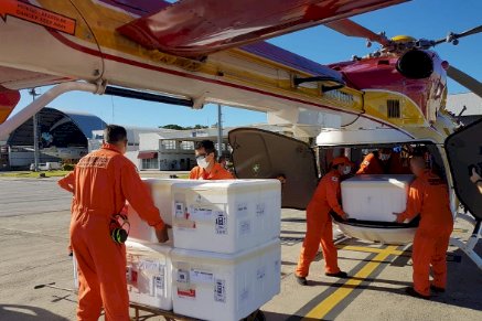 Segunda remessa de vacinas é distribuída em Minas Gerais nesta quinta