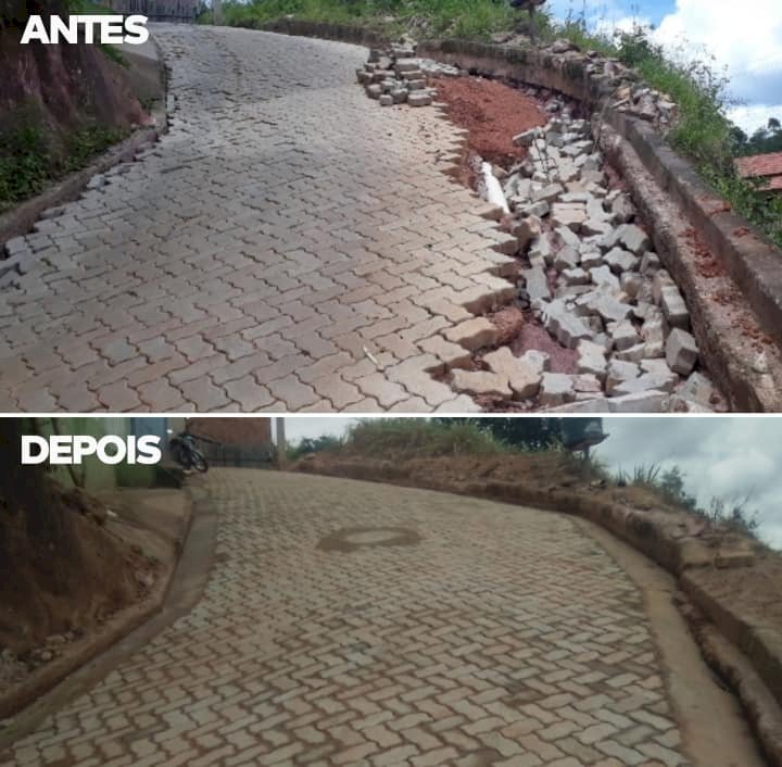 Nova administração municipal de Sabinópolis recupera em apenas 20 dias, obras defeituosas, recentes entregues pela gestão anterior.