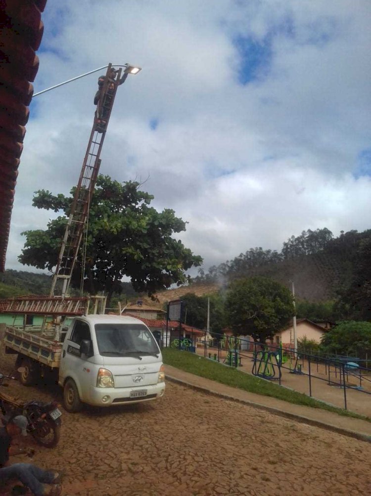 Iluminação pública sabinopolense recebe averiguação e manutenção