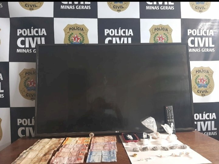 Polícia Civil prende casal por tráfico de drogas e receptação em Guanhães