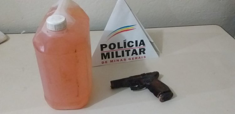 Posto de Combustível é assaltado em Materlândia e suspeitos são presos após se acidentarem em perseguição policial