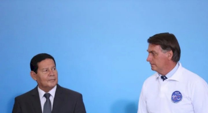 Hamilton Mourão diz que não será vice de Bolsonaro nas eleições de 2022.