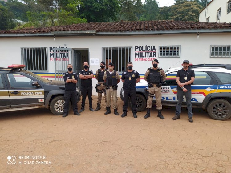 OPERAÇÃO CONJUNTA ENTRE POLÍCIA MILITAR E POLÍCIA CIVIL PRENDE AUTOR DE CRIME HEDIONDO EM RIO VERMELHO