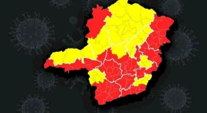 COVID-19: veja as regiões de Minas que retornam para a onda amarela.