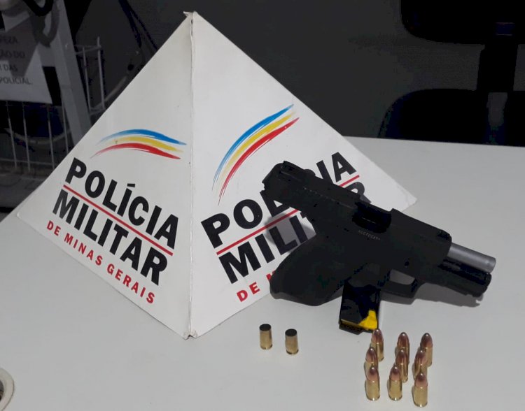 PM de Sabinópolis prende homem por porte ilegal de arma de fogo