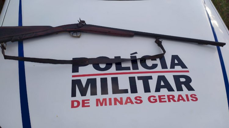 Polícia Militar de Virginópolis realiza operação que resulta na prisão de homem que ameaçava a família com arma de fogo em zona rural do município