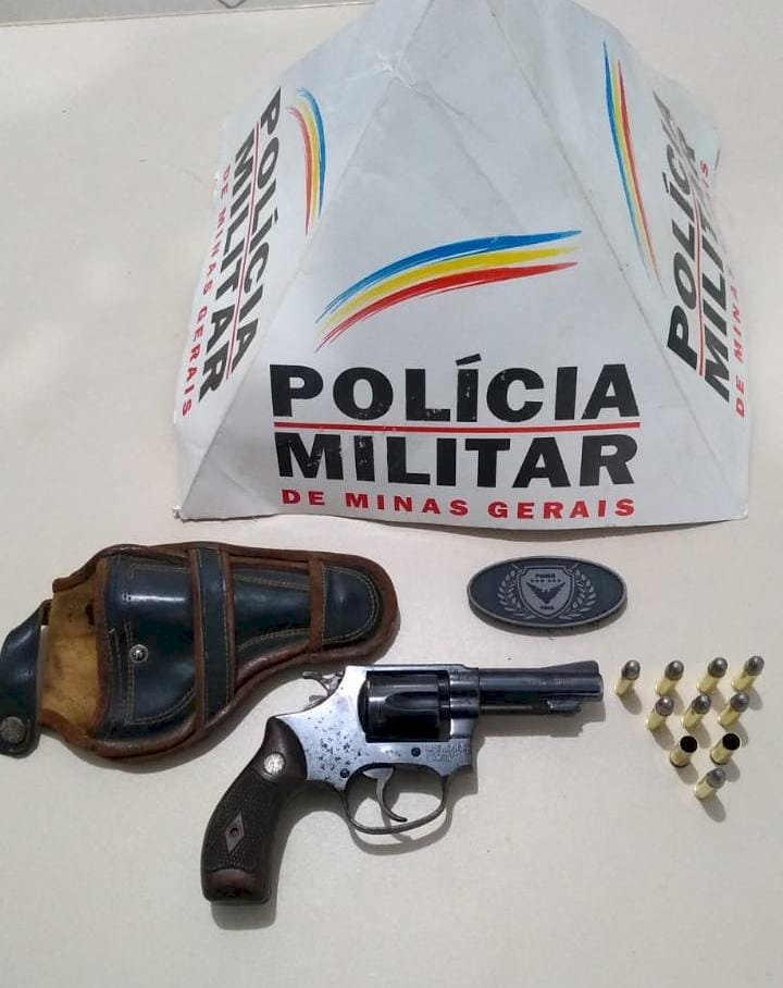 Polícia Militar de Santa Efigenia de Minas age rapidamente e prende homem que efetuou disparos de arma de fogo em via pública.