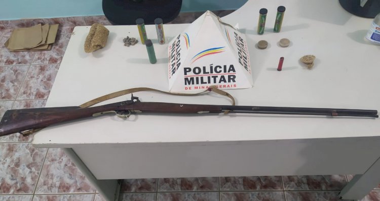 Homem é preso por posse ilegal de arma de fogo em São Sebastião do Maranhão  