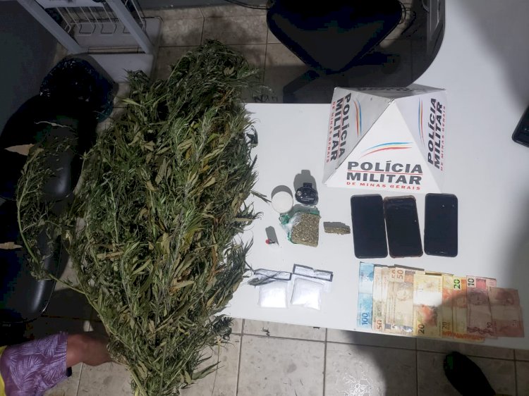 PM de Sabinópolis realiza operação para combater o tráfico de drogas no município, com o apoio de militares de Guanhães.