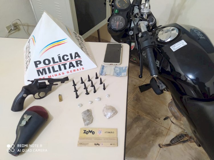 Polícia Militar de Rio Vermelho realiza operação que resulta na apreensão de um adolescente por tráfico de drogas e posse ilegal de arma de fogo