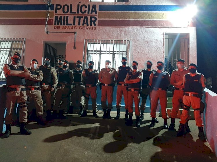 O Sub Comandante Geral da Polícia Militar do Estado de Minas Gerais e sua Comitiva visitam Pelotão em Sabinópolis