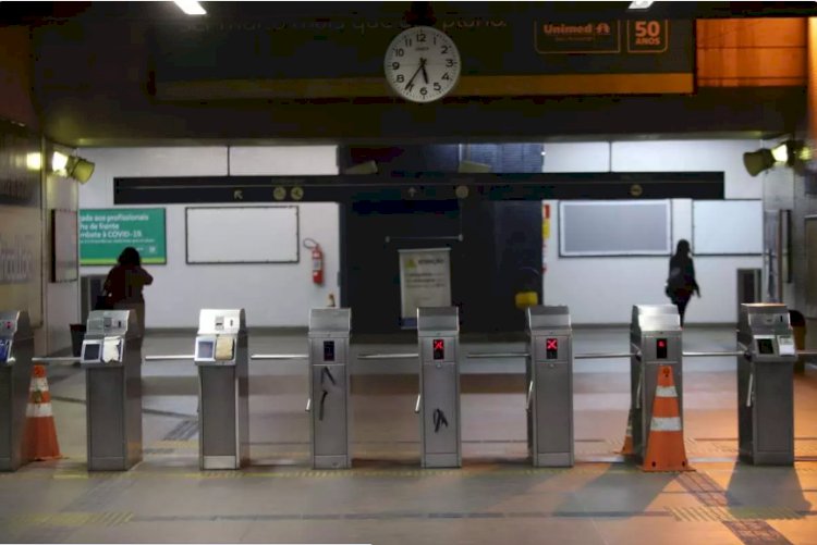 Paralisação do metrô de BH surpreende passageiros nesta quarta-feira