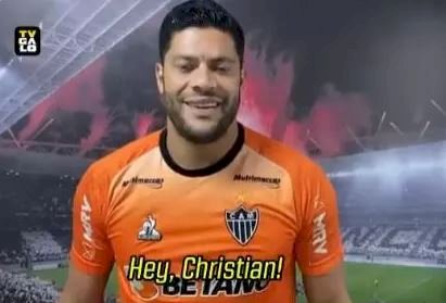 Galo: veja o recado de Hulk para ator de 'Sweet Tooth' e amigo atleticano