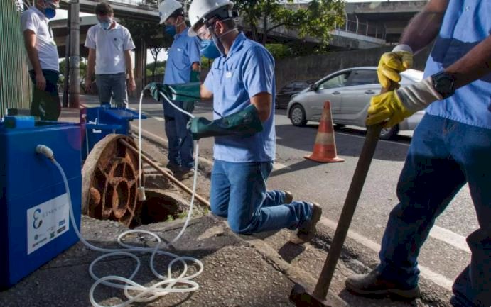 Carga viral do coronavírus diminui no esgoto de Belo Horizonte