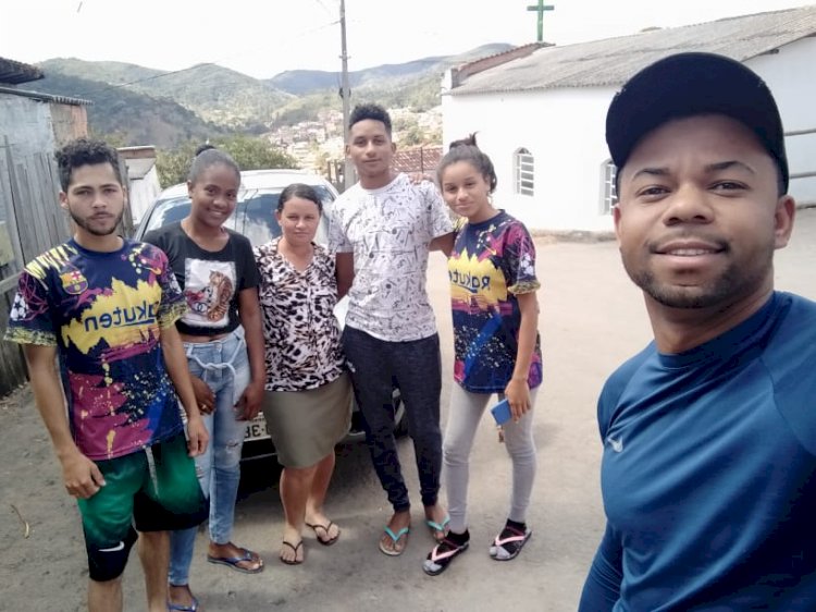 Jovem de Sabinópolis que estava desaparecido  foi encontrado e  já  está em casa com a família