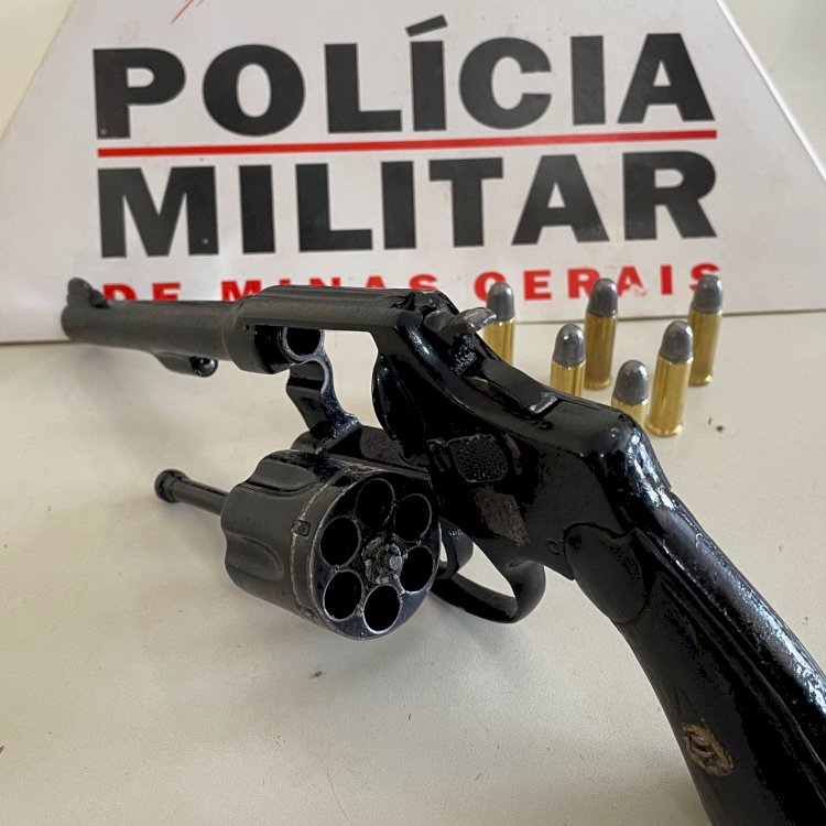 Polícia Militar de Rio Vermelho realiza operação e prende homem por porte ilegal de arma de fogo e impede feminicídio