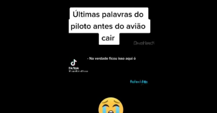 Áudio que mostra últimas palavras de piloto de avião de Marília Mendonça é falso