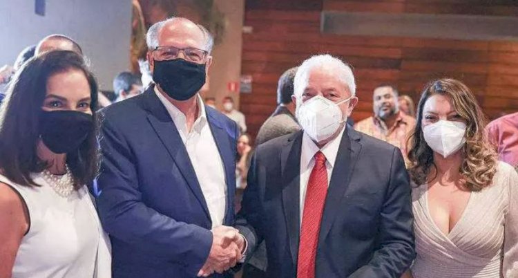 Lula e Alckmin se encontram em São Paulo