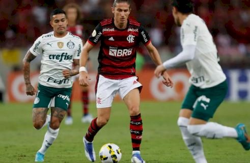 Flamengo e Palmeiras fazem jogo equilibrado e empatam no Maracanã