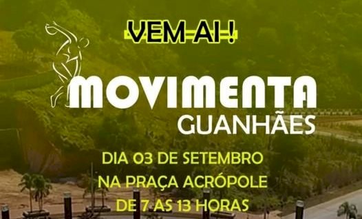 MOVIMENTA GUANHÃES: Profissionais do esporte e da saúde se unem em prol de um dia dedicado à prática de atividades físicas