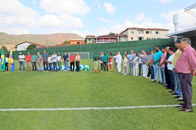 Seleção de CDM derrota o time do Cruzeiro  na inauguração do Junvenção na cidade de Conceição do Mato Dentro