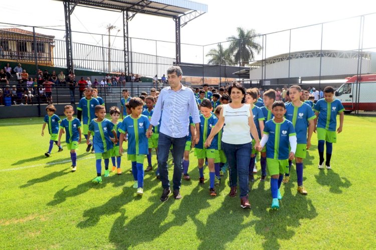 Seleção de CDM derrota o time do Cruzeiro  na inauguração do Junvenção na cidade de Conceição do Mato Dentro