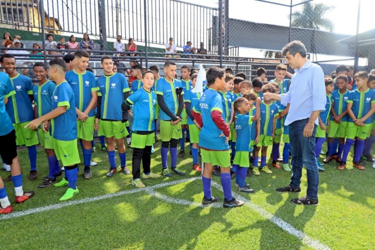 Seleção de CDM derrota o time do Cruzeiro  na inauguração do Junvenção na cidade de Conceição do Mato Dentro