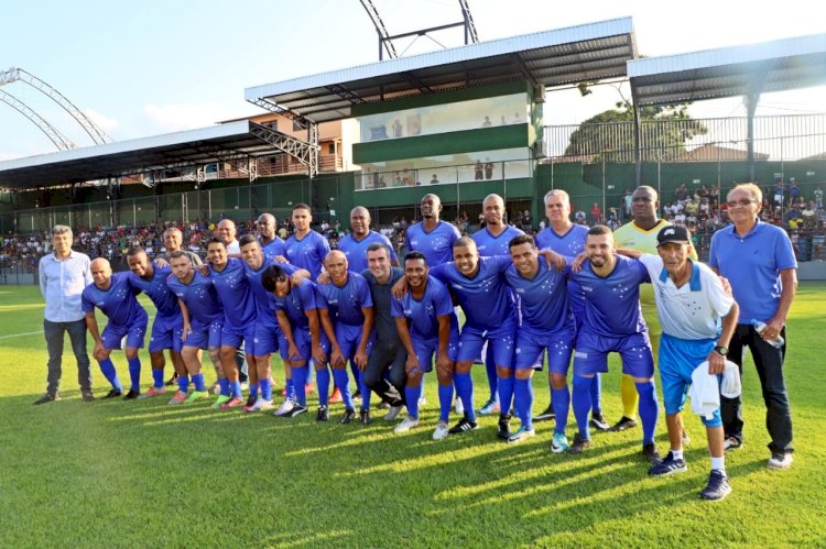 Seleção de CDM derrota o time do Cruzeiro  na inauguração do Junvenção na cidade de Conceição do Mato Dentro