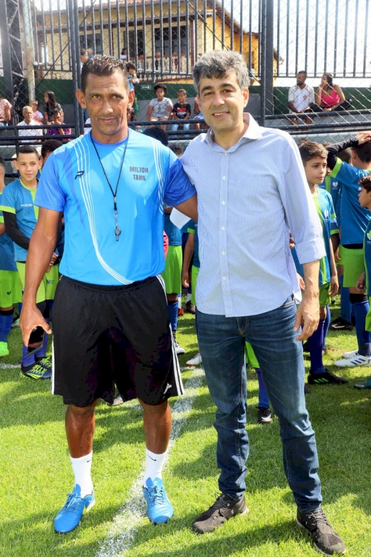 Seleção de CDM derrota o time do Cruzeiro  na inauguração do Junvenção na cidade de Conceição do Mato Dentro