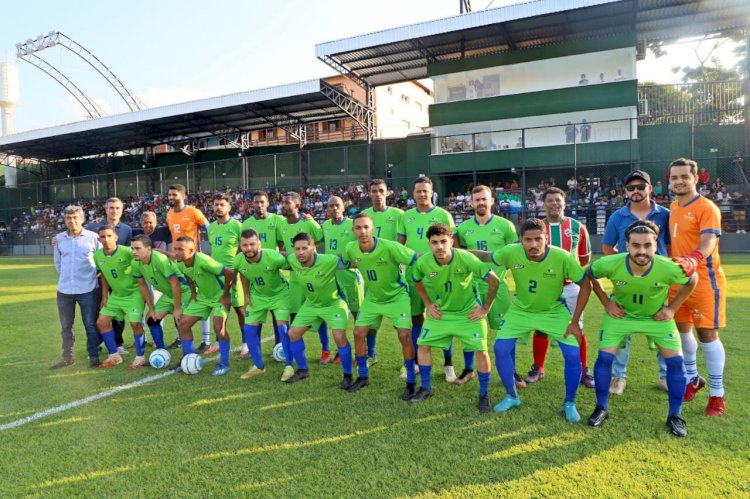 Seleção de CDM derrota o time do Cruzeiro  na inauguração do Junvenção na cidade de Conceição do Mato Dentro