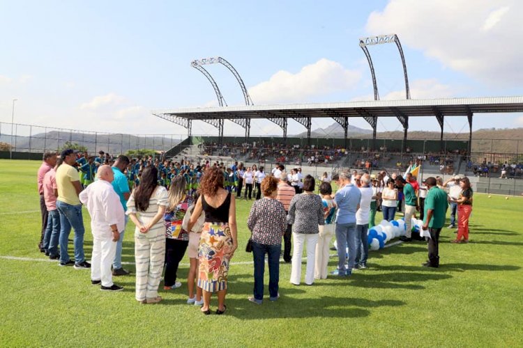 Seleção de CDM derrota o time do Cruzeiro  na inauguração do Junvenção na cidade de Conceição do Mato Dentro