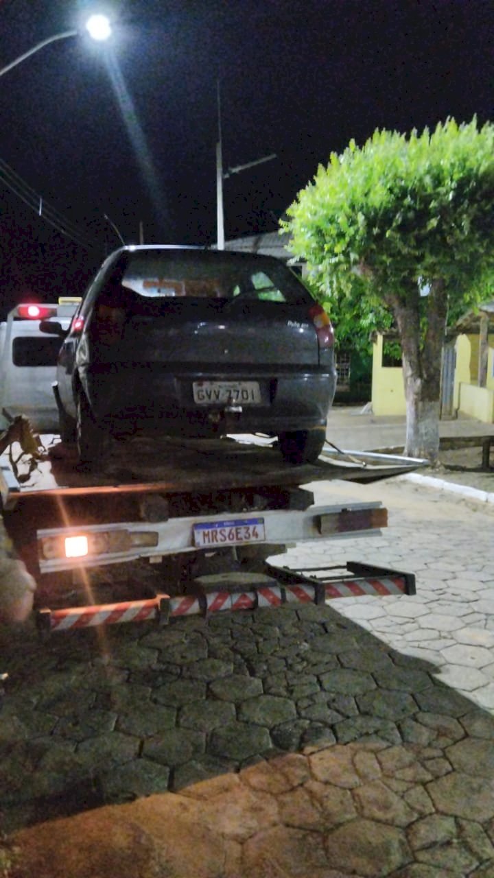 POLÍCIA MILITAR DE VIRGOLÂNDIA RECUPERA VEICULO UTILIZADO EM CRIME EM CONTAGEM/MG