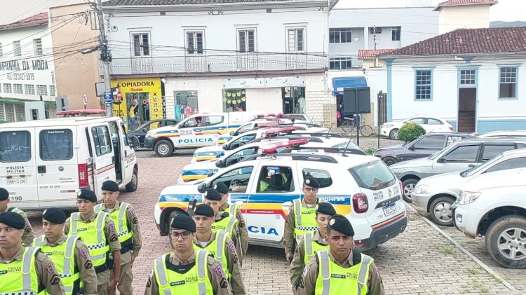 O 65º  BPM  De Guanhães recebe 40 novos Soldados para fortalecerem o policiamento nas 26 cidades que compõem a Unidade.