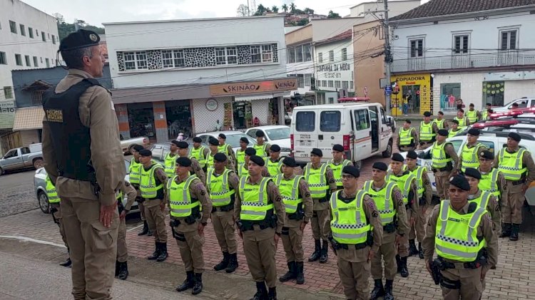 O 65º  BPM  De Guanhães recebe 40 novos Soldados para fortalecerem o policiamento nas 26 cidades que compõem a Unidade.