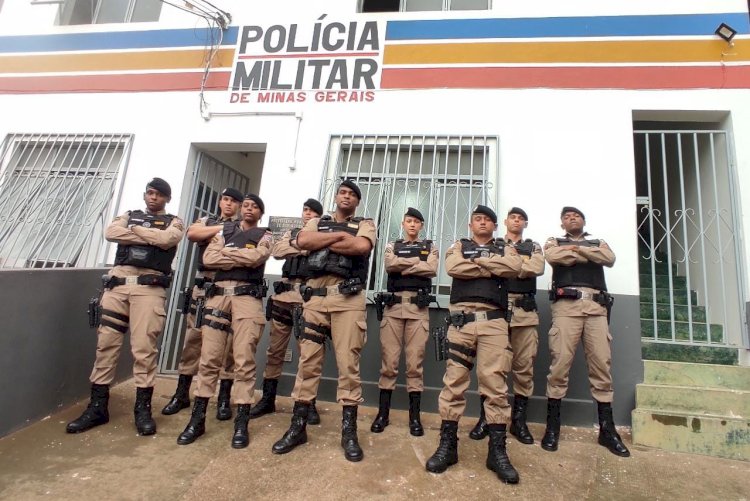 O 3° PELOTÃO DE SABINÓPOLIS RECEBE REFORÇO DE NOVOS  POLICIAIS