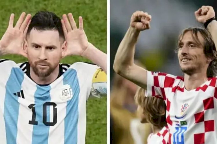 Maestro Modric x Messi mais argentino do que nunca: Croácia e Argentina na semi