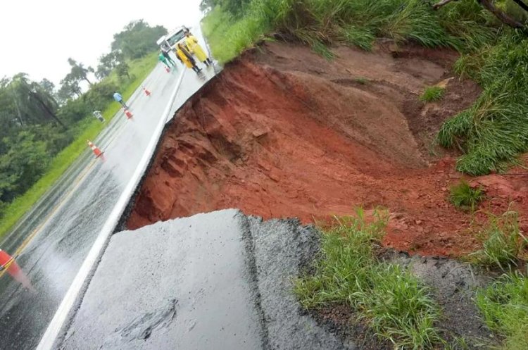 Rodovias mineiras têm interdições devido às chuvas; veja lista