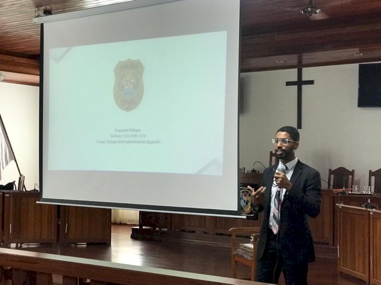 POLÍCIA MILITAR REALIZA  III SEMINÁRIO DE PREVENÇÃO À VIOLÊNCIA DOMÉSTICA COM FOCO NO AUTOR EM GUANHÃES