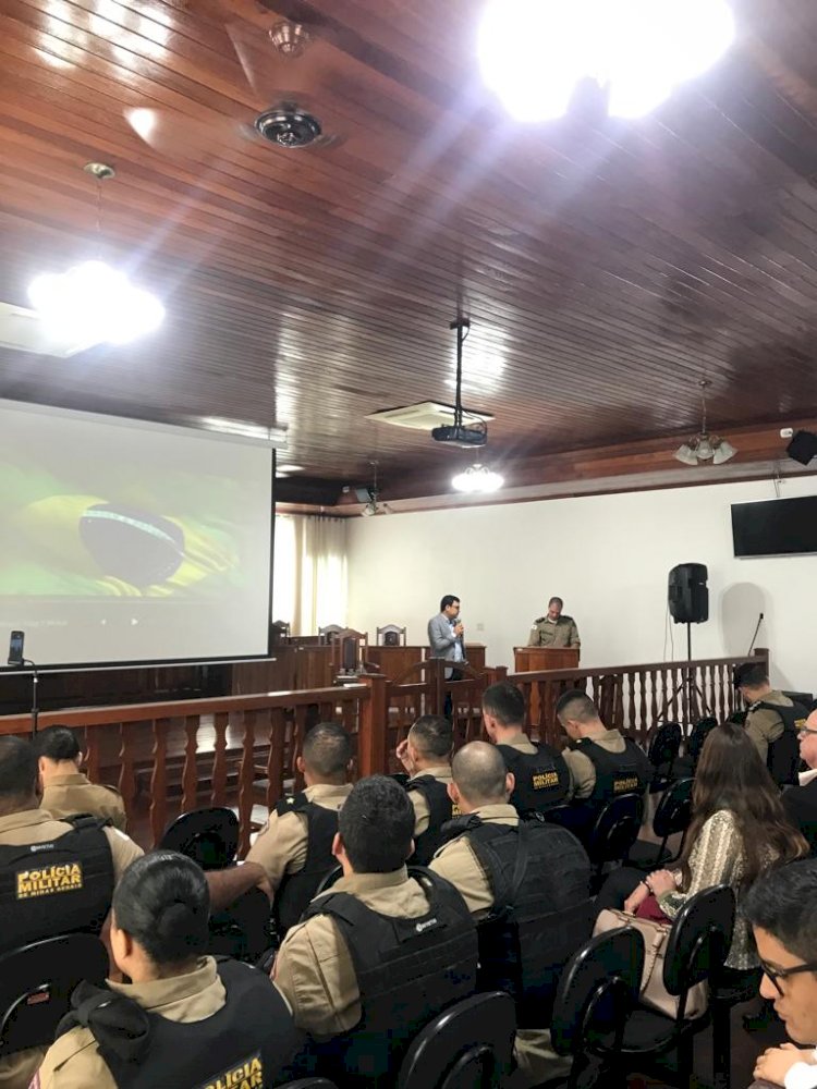 POLÍCIA MILITAR REALIZA  III SEMINÁRIO DE PREVENÇÃO À VIOLÊNCIA DOMÉSTICA COM FOCO NO AUTOR EM GUANHÃES