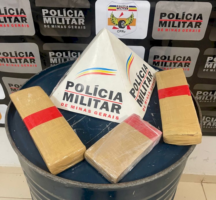 DURANTE OPERAÇÃO SEMANA SANTA, MILITARES DO 65º BATALHÃO DE GUANHÃES E MILITARES DA POLÍCIA RODOVIÁRIA PRENDEM MULHER COM BARRAS DE MACONHA VINDO DE BELO HORIZONTE