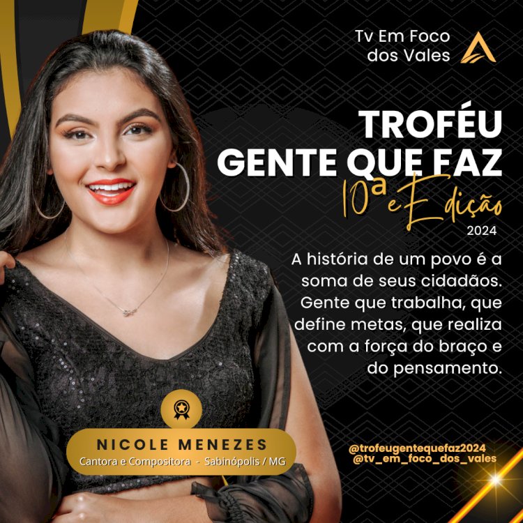TROFÉU GENTE QUE FAZ  2024