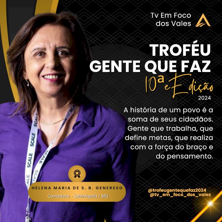 TROFÉU GENTE QUE FAZ 2024