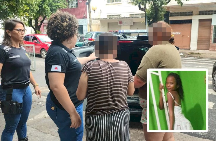 Mãe e filha são presas acusadas de matarem menina de 9 anos a facadas