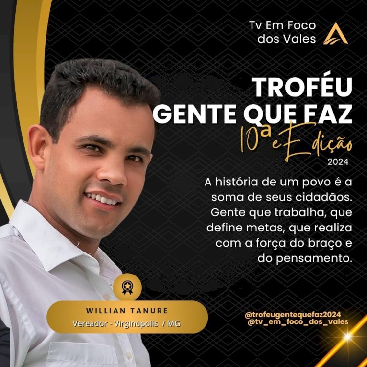 TROFÉU GENTE QUE FAZ 2024