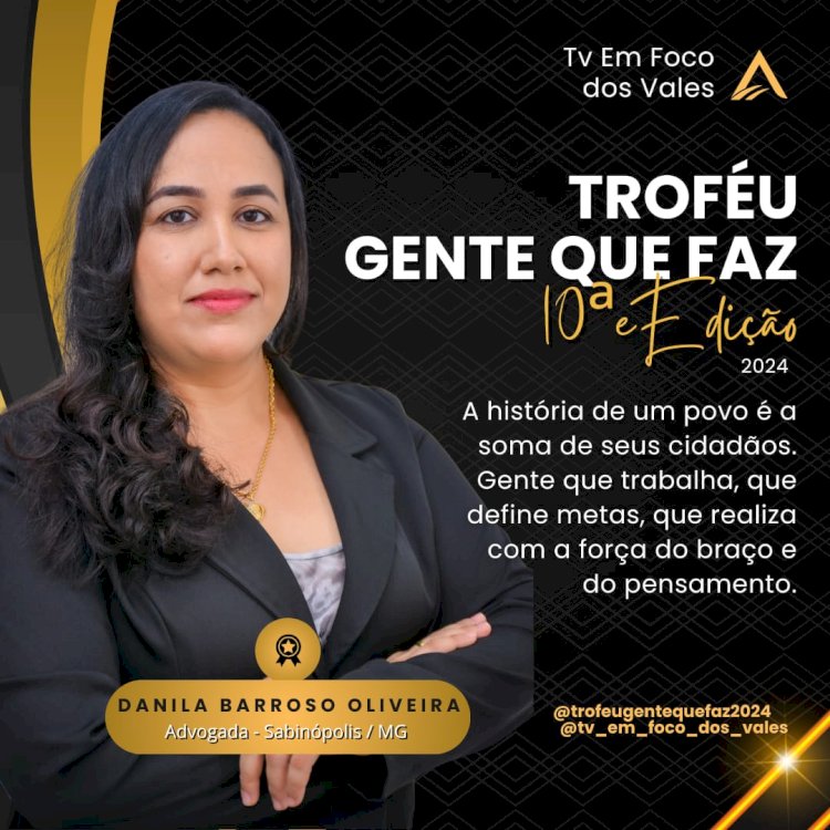 TROFÉU GENTE QUE FAZ 2024