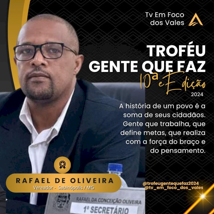 TROFÉU GENTE QUE FAZ 2024