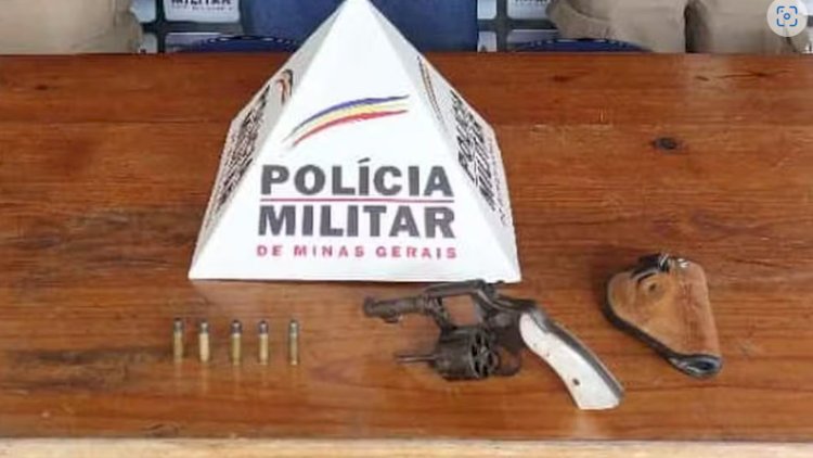 Polícia Militar apreende arma e prende homem por violência doméstica em José Raydan