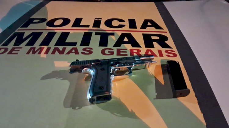 Polícia Militar Rodoviária apreende pistola durante operação de fiscalização na Rodovia MGC 120